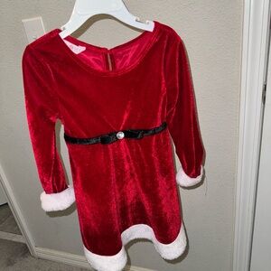 Red Velvet girls Mrs. Claus dress